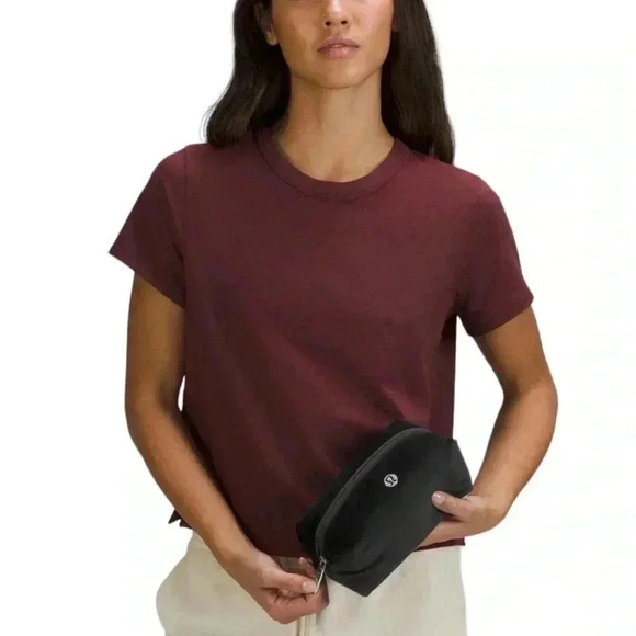 Lululemon Feeling Ready Mini Pouch Black Velour - Picture 2 of 5